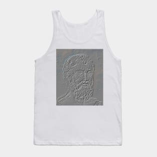 Zeno of Citium Portrait | Zeno of Citium Artwork 2 Tank Top